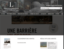 Tablet Screenshot of lasseron-associes.com